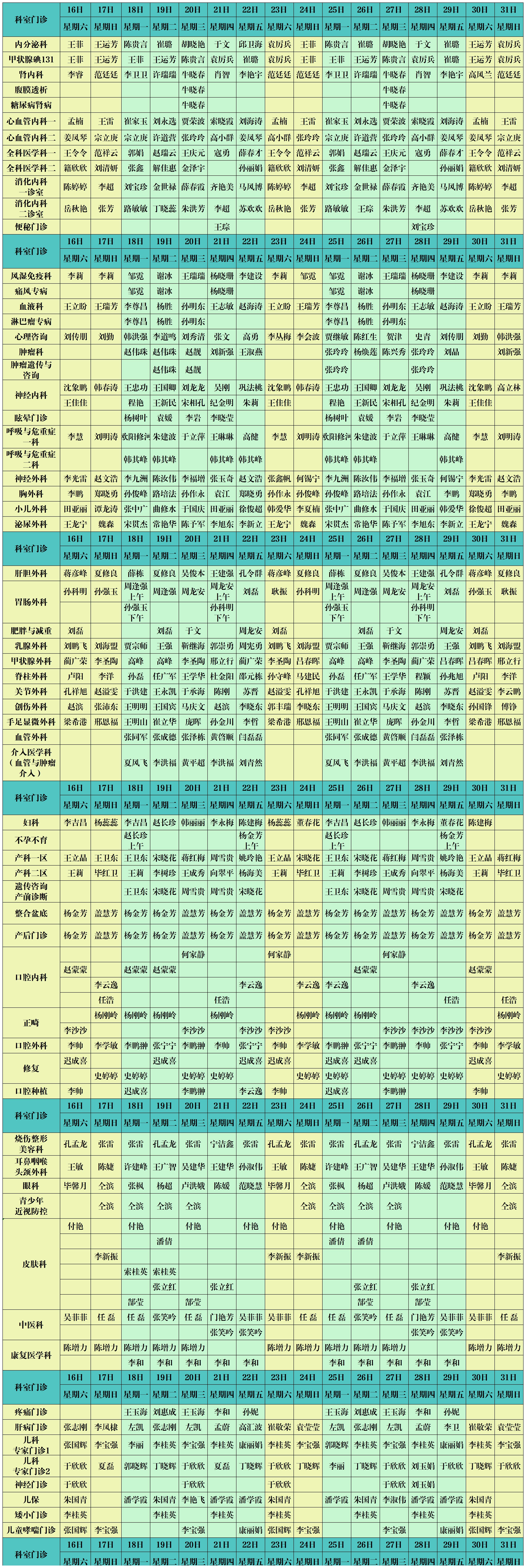 東院區(qū)2023年12月份月門診出診排班+(2)_Sheet1 (4)(1).jpg 東院區(qū)2023年12月份月門診出診排班+(2)_Sheet1 (4)(1).jpg